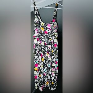 Torrid - Bright Floral Summer Dress - Size 1 (14/16)